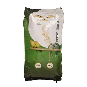 غذای پرندگان مدل هفت دان عروس هلندی شسته شده magic seed وزن 15 کیلوگرم