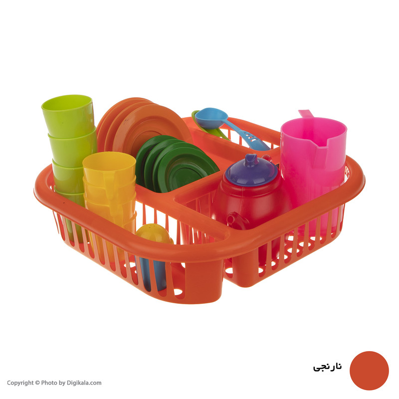 ست اسباب بازی آشپزخانه زرین تویز طرح سبد آبچکان مدل M9