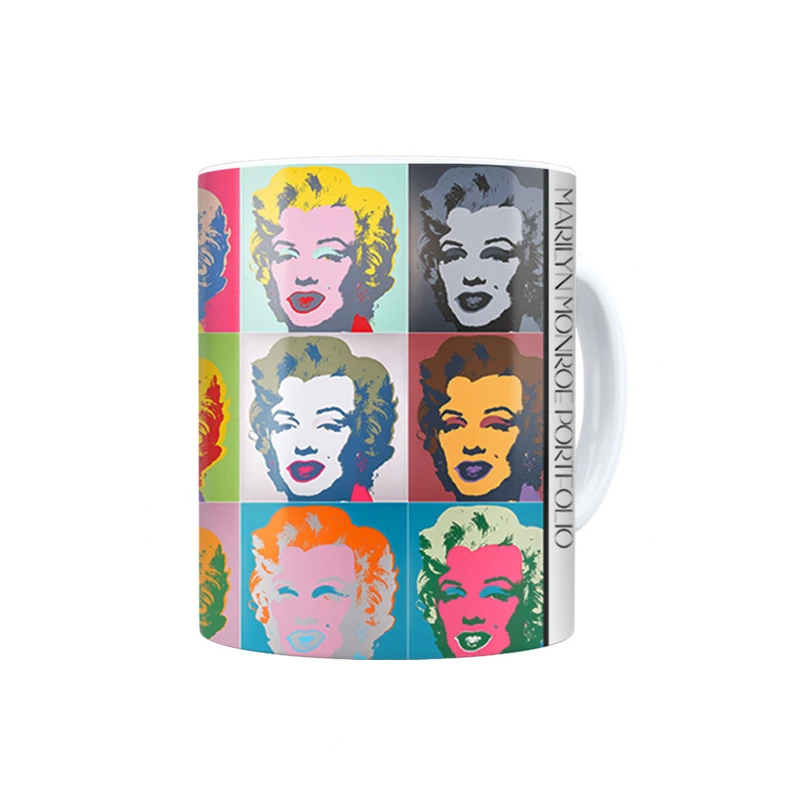 ماگ ترمه طراحان ایده مدل نمونه کارهای مریلین مونرو از وارهول کد art0850