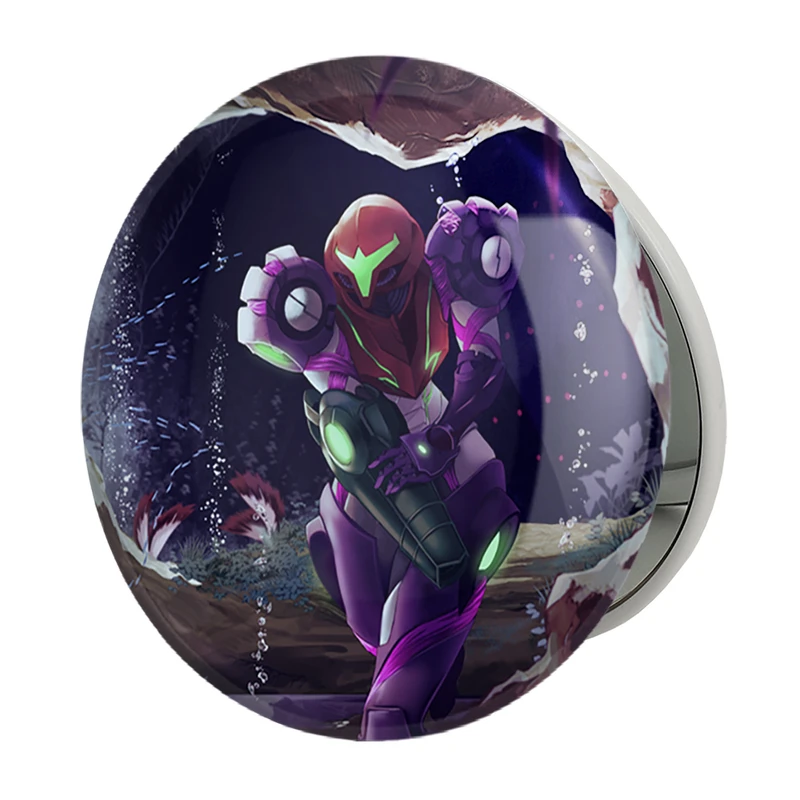 آینه جیبی خندالو طرح بازی متروید (Metroid) مدل تاشو کد 35645
