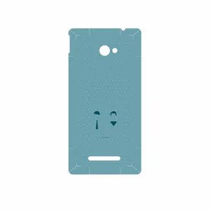 MAHOOT Minimal Miss and Mister Cover Sticker for HTC 8X