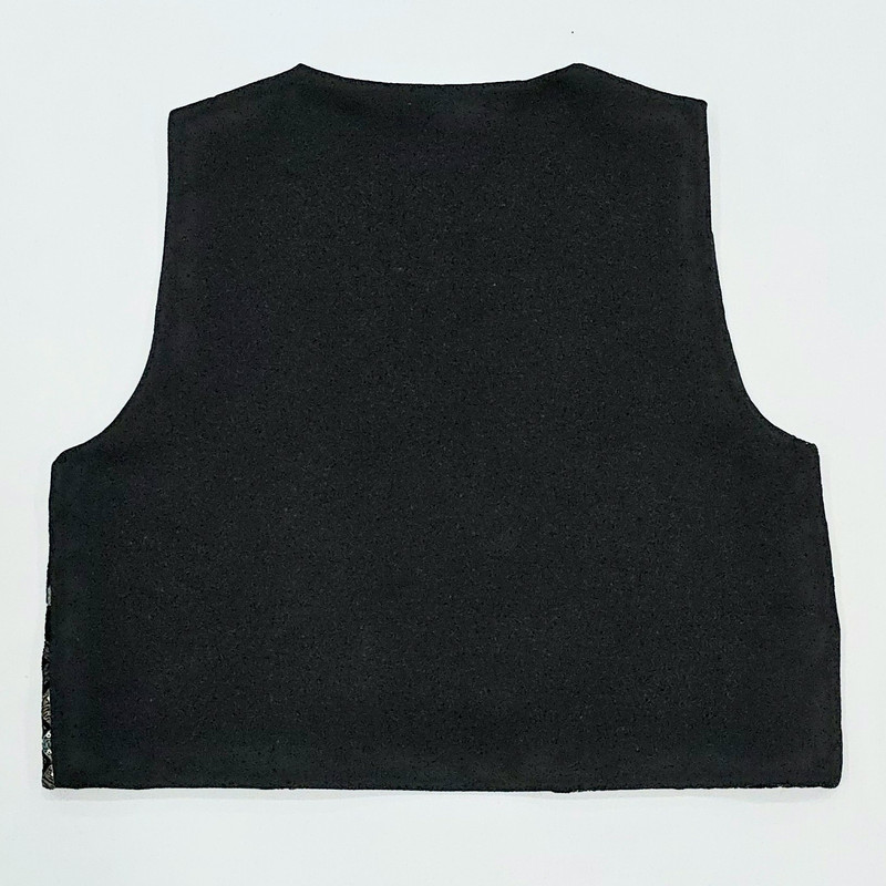 جلیقه زنانه مدل مخمل سوزندوزی هندی کد ۰۲۰