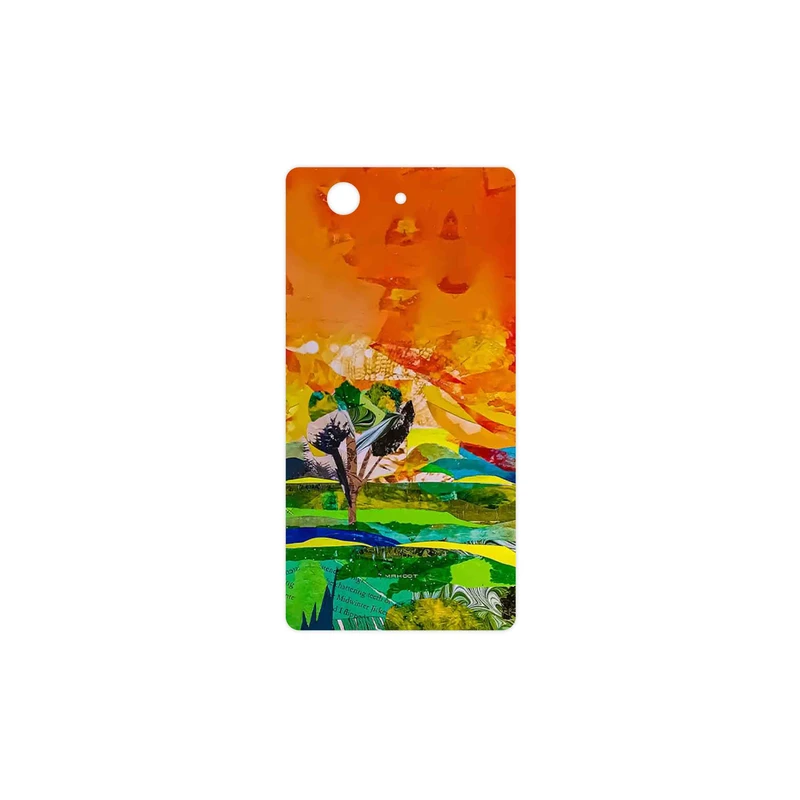 برچسب پوششی ماهوت مدل Collage of Painting مناسب برای گوشی موبایل سونی Xperia Z3 Compact