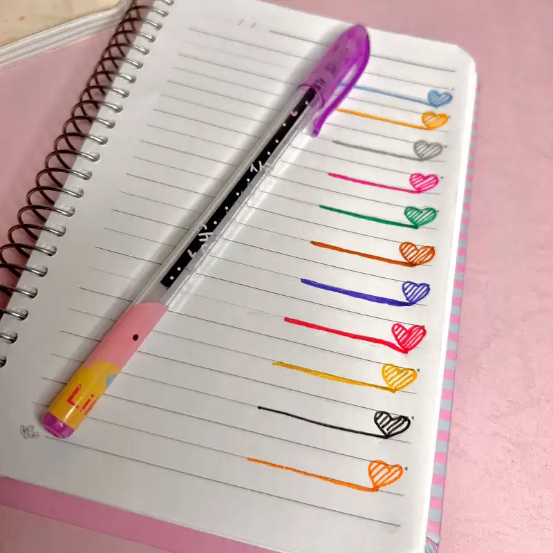 خودکار مدل اکلیلی شبرنگ بسته 12 عددی