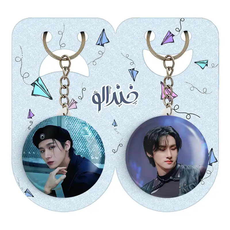 جاکلیدی خندالو مدل آی ام گروه مانستا اکس MONSTA X کد 2111521120 مجموعه 2 عددی