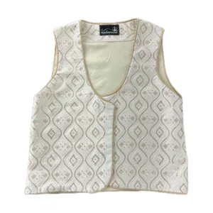 جلیقه زنانه ندامد مدل تافته لوزی درخشان