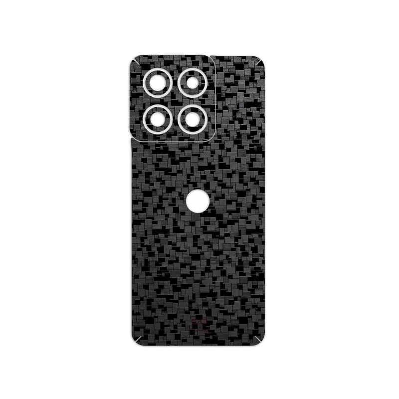 برچسب پوششی ماهوت مدل Black-Silicon مناسب برای گوشی موبایل موتورولا Edge 60 Pro