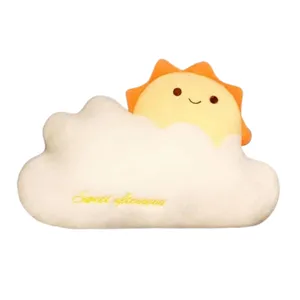 کوسن کودک مدل ابر و خورشید سایز ۵۰×۳۳ سانتی متر