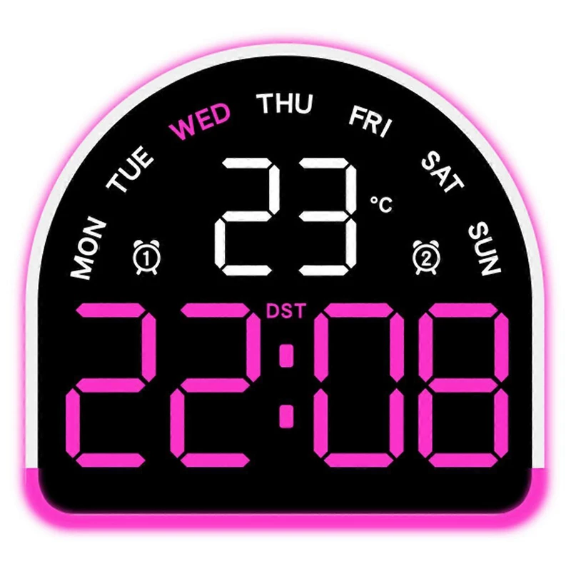 ساعت رومیزی دیجیتال مدل RGB 2