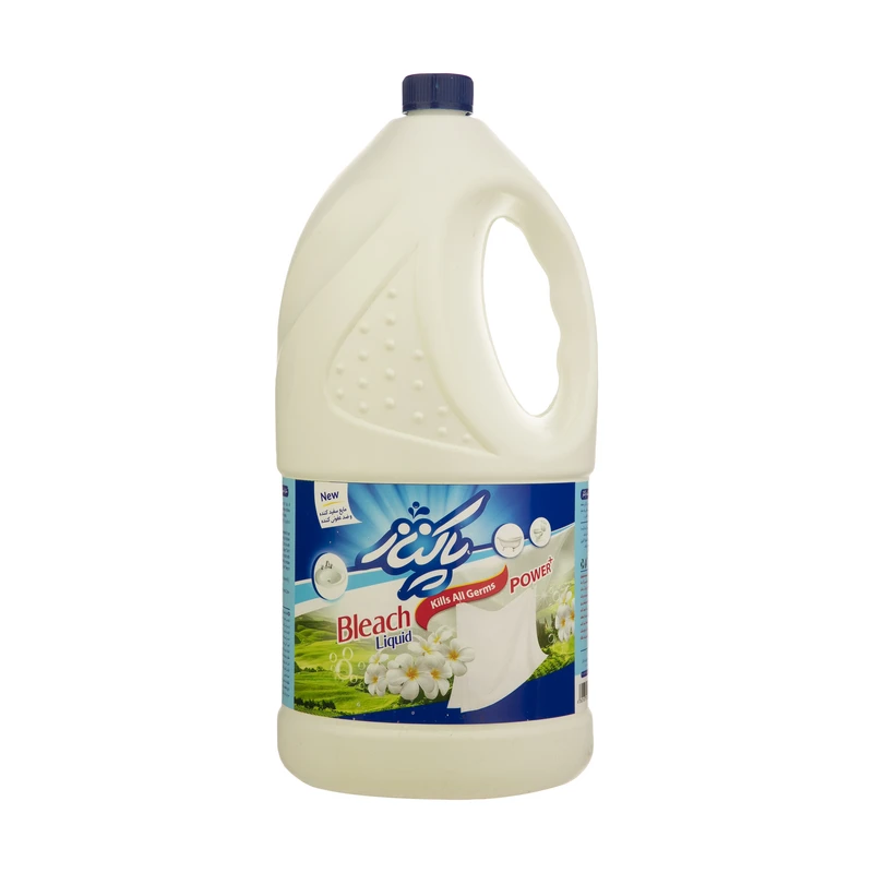 مایع سفید کننده پاکناز مدل White حجم 4000 میلی لیتر