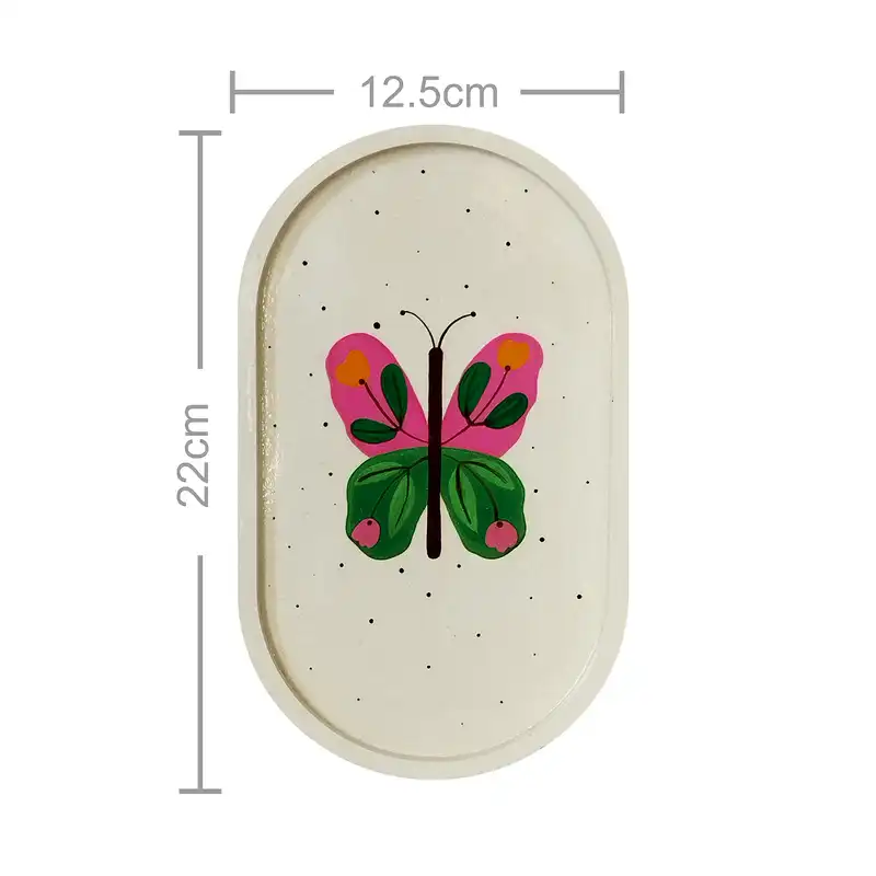 سینی سرو طرح پروانه کد 22