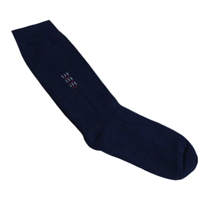 جوراب ساق بلند مردانه مدل پشمی رنگ سرمه ای