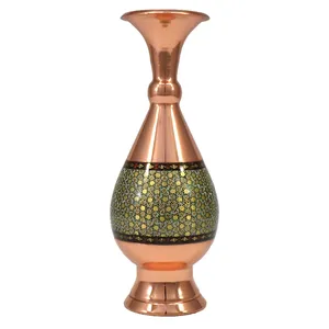 گلدان خاتم کاری طرح مس صراحی کد 20