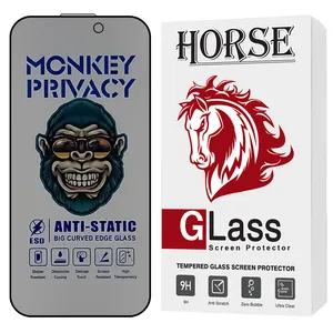 Horse AMPH Privacy Screen Protector Suitable For Apple iPhone 15 Pro