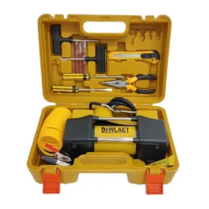 کمپرسور باد فندکی دیوالت مدل 300W مجموعه 10 عددی