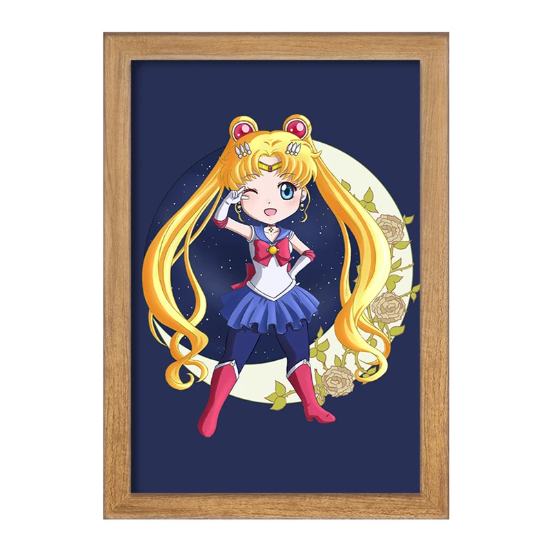 تابلو خندالو مدل اوساگی تسوکینو انیمه سیلور مون Sailor Moon  کد 17441