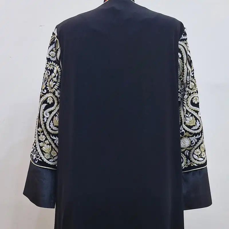 مانتو زنانه مدل عبایی مجلسی کد 303