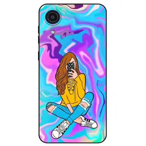 Megafone Girly 7592 Cover For Samsung Galaxy A03 Core