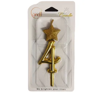 شمع تولد مدل عدد 4