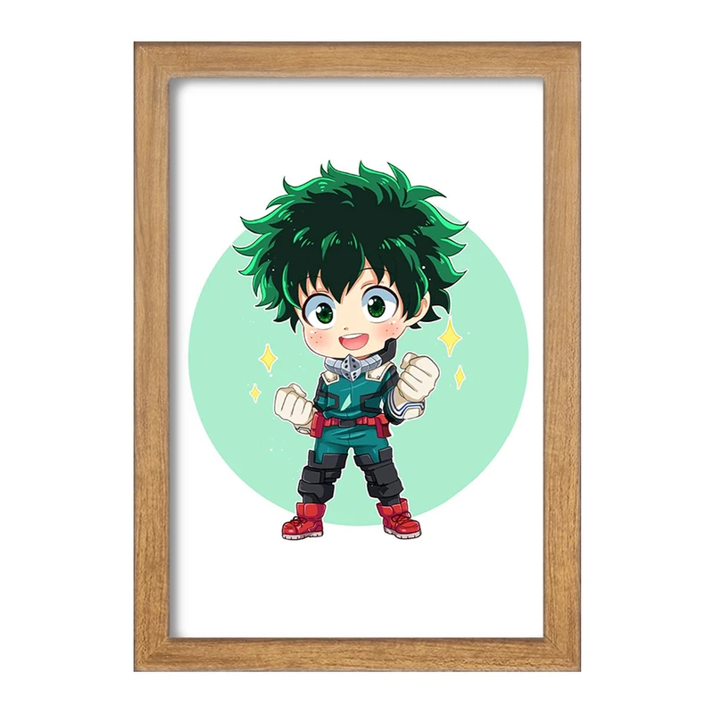 تابلو خندالو مدل ایزوکو میدوریا انیمه آکادمی قهرمان من My Hero Academia  کد 10076