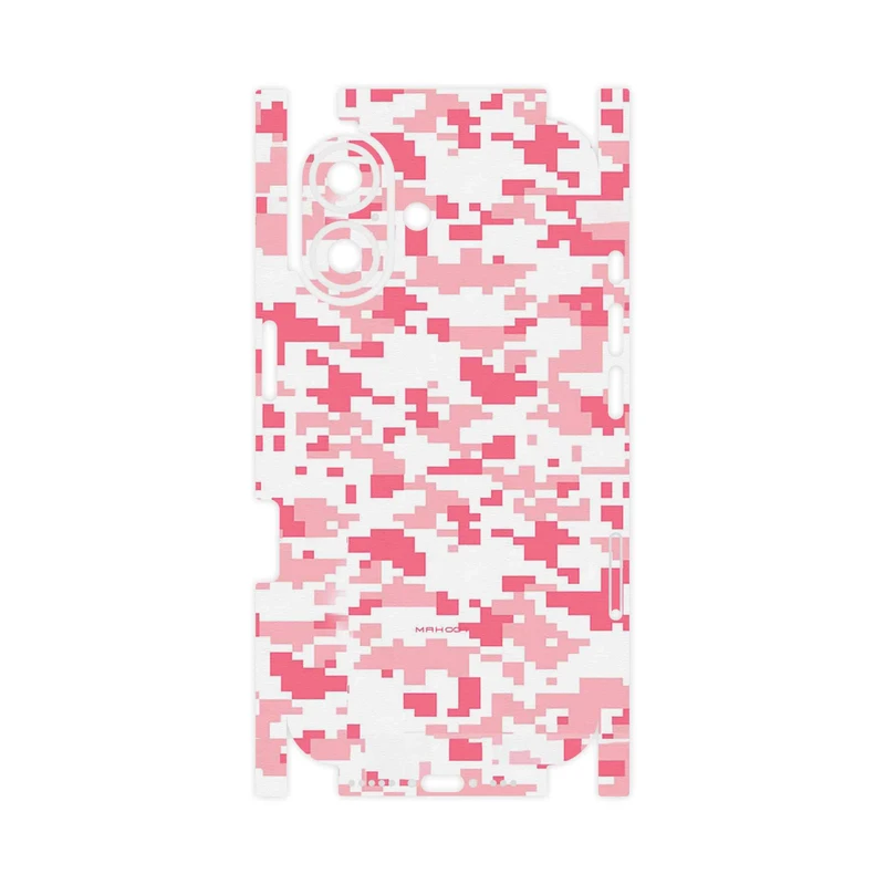 برچسب پوششی ماهوت مدل Army_Pink_Pixel-FullSkin مناسب برای گوشی موبایل اپل iPhone 16