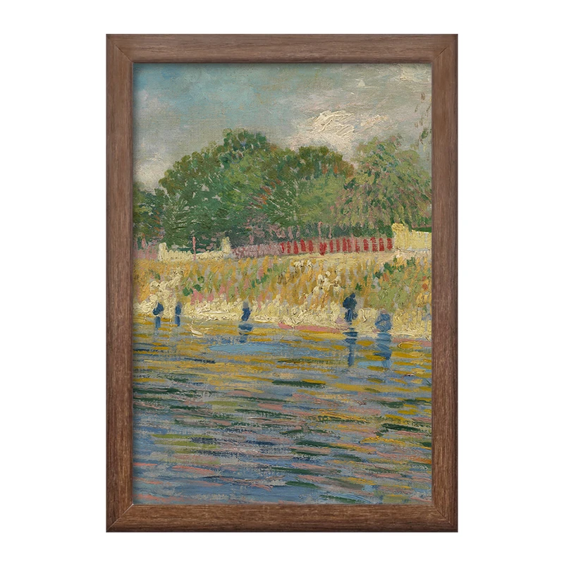 تابلو خندالو طرح بانک سن ونسان ونگوگ (Van Gogh) کد 36803
