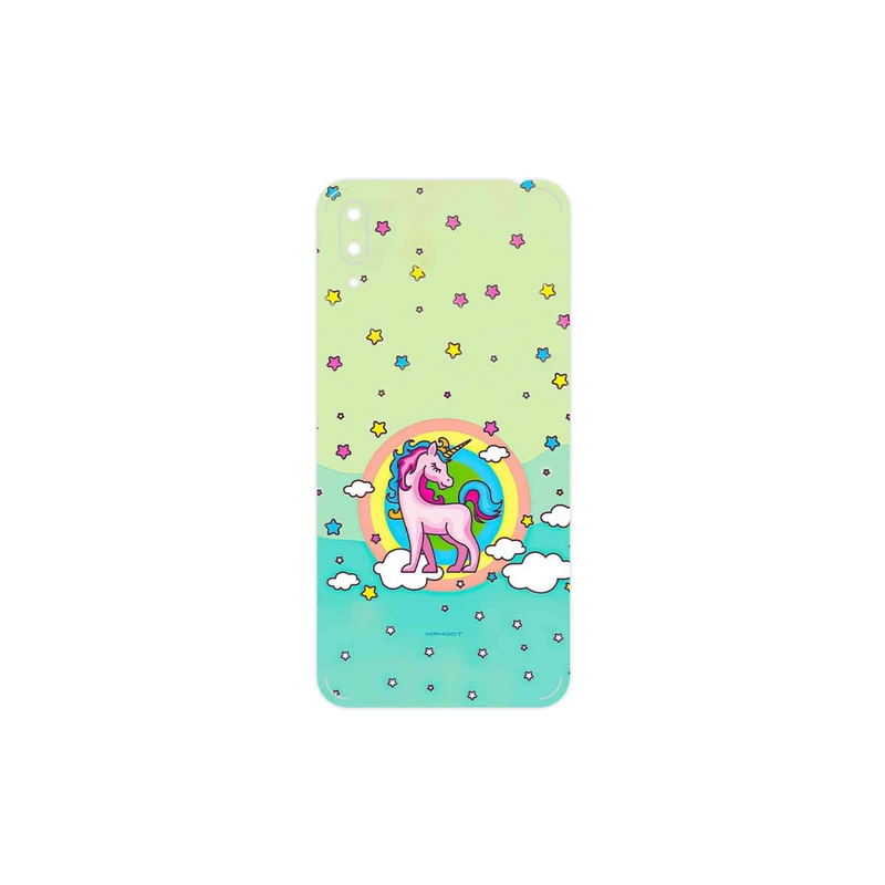 برچسب پوششی ماهوت مدل Rainbow unicorn adventure مناسب برای گوشی موبایل هوآوی Y7 Pro 2019