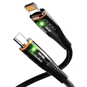 کابل تبدیل UsB-C به لایتنینگ فرست یو مدل Co25-LED طول 1 متر