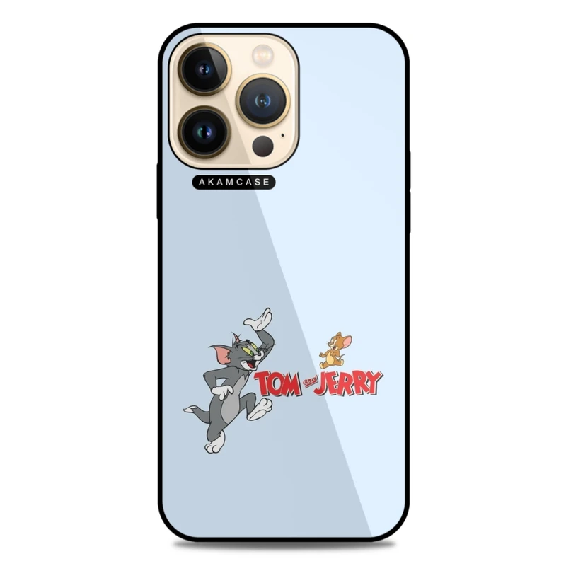 کاور آکام مدل AMC-WA13PRO-TOM & JERRY6 مناسب برای گوشی موبایل اپل iPhone 13 Pro