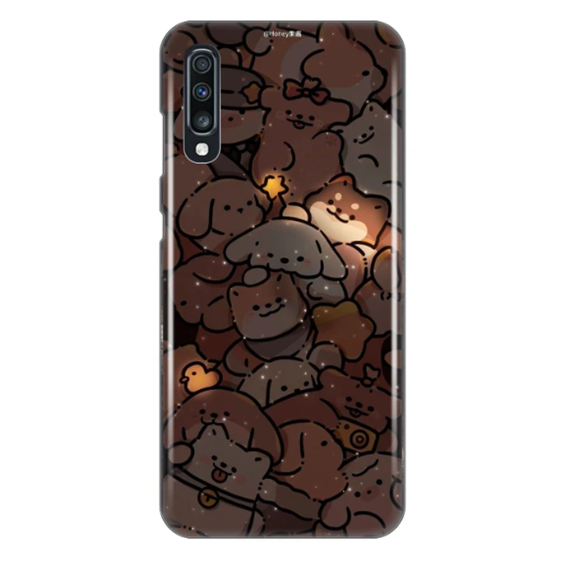 کاور طرح سگ های خوشحال کد DIMO-099 مناسب برای گوشی موبایل سامسونگ Galaxy A70