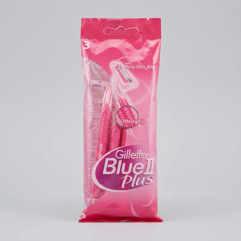 خودتراش زنانه ژیلت مدل Blueii Plus بسته 5 عددی