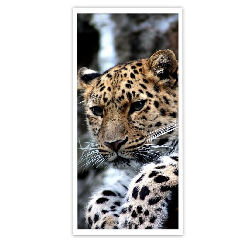 تابلو بکلیت طرح حیات وحش یوز پلنگ مدل W-S3213