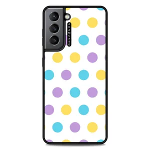 AKAM AMC-WSGS21-PASTEL PATTERN6 Cover For Samsung Galaxy S21