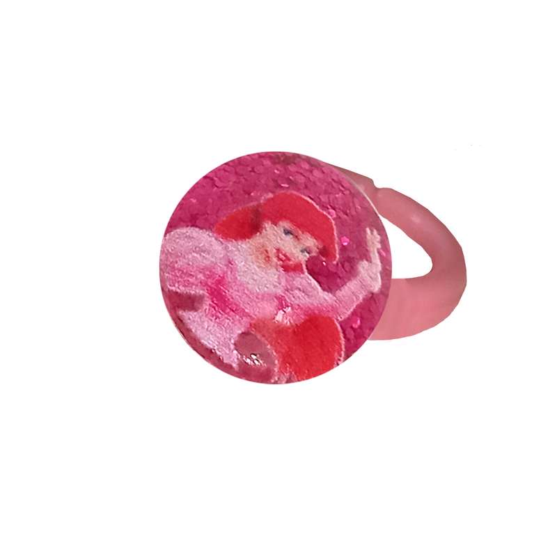 انگشتر دخترانه مدل پری دریایی کد 809