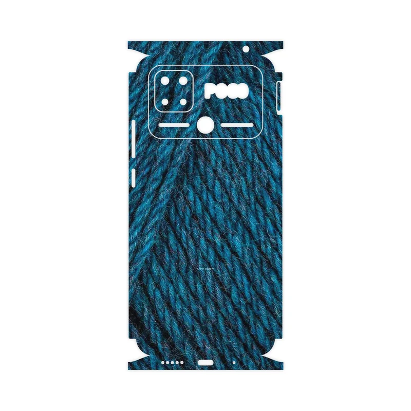 برچسب پوششی ماهوت مدل Fabric Texture 1-FullSkin مناسب برای گوشی موبایل شیائومی Poco C40