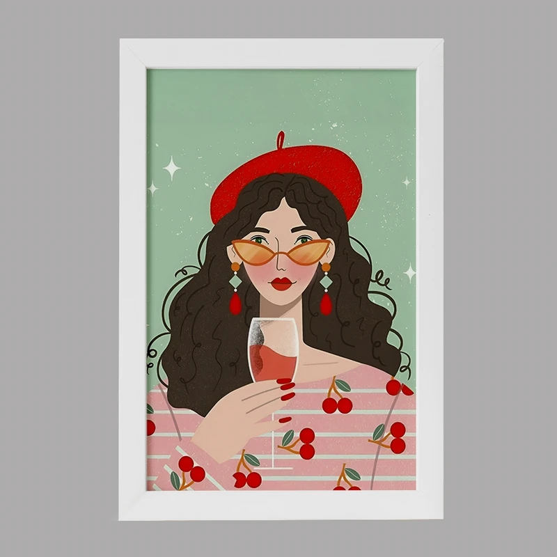 تابلو خندالو مدل دخترانه کد F3715