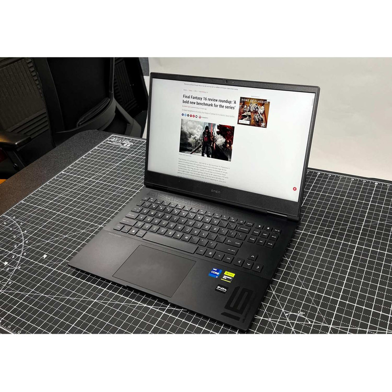 لپ تاپ 16.1 اینچی اچ‌ پی مدل Omen Gaming 16-WF0083DX-i9 13900HX-16GB DDR5-1SSD-RTX4060-FHD-W