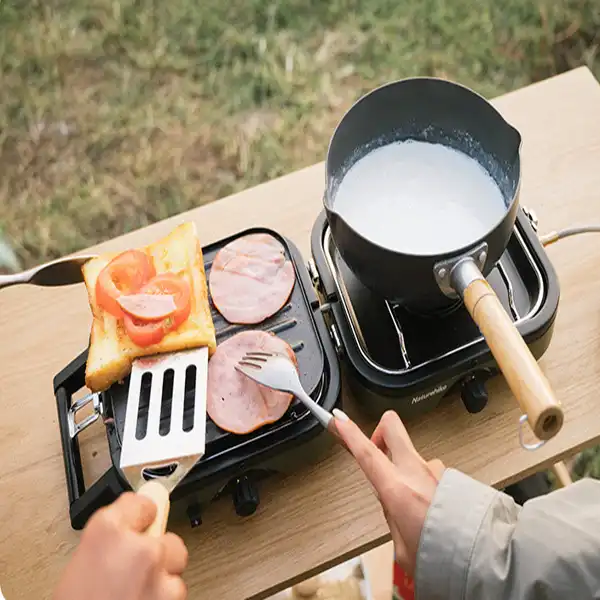 اجاق سفری نیچرهایک مدل Double Burner