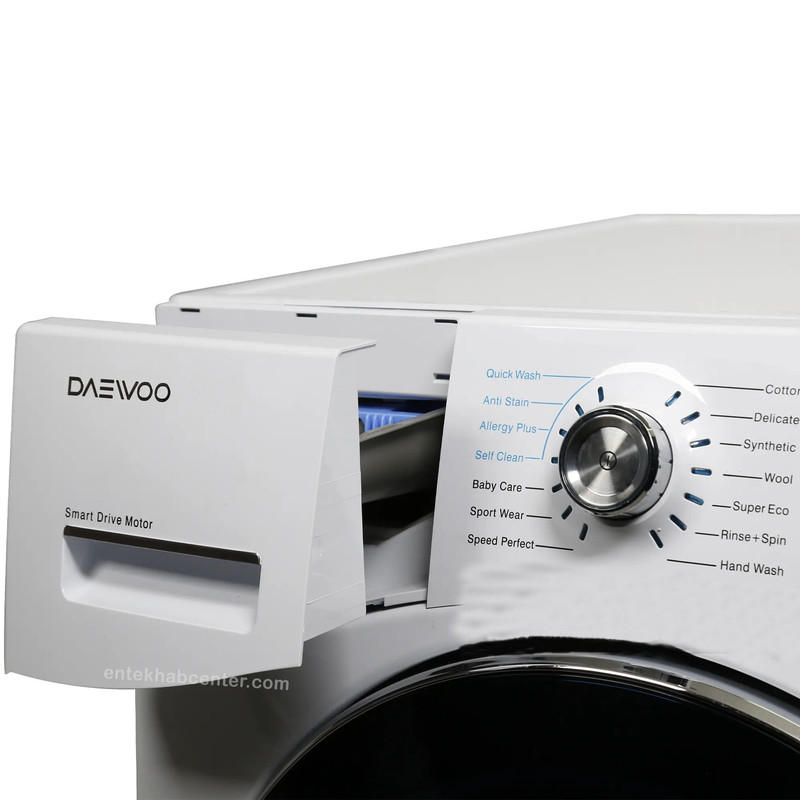 ماشین لباسشویی دوو مدل DWK-9540V ظرفیت 9 کیلوگرم