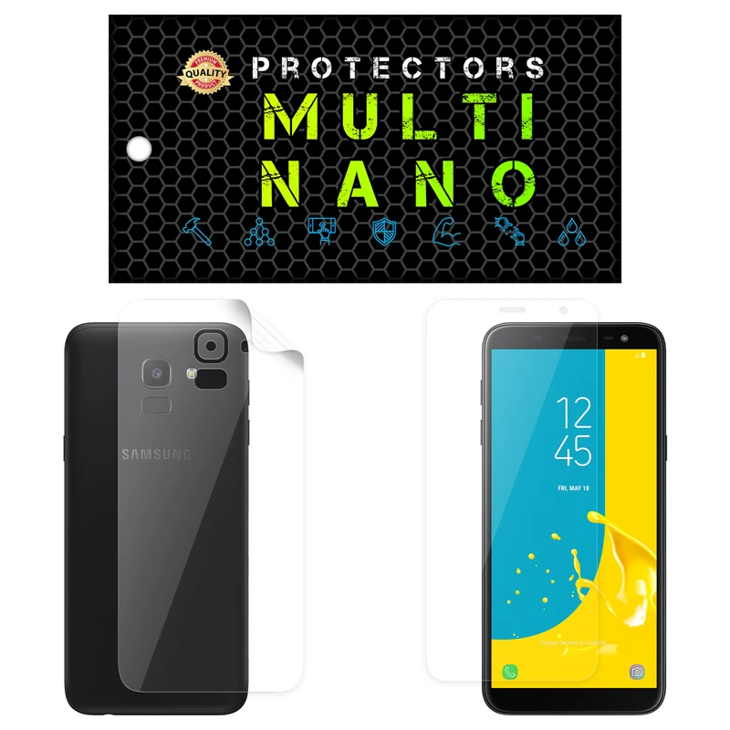  محافظ صفحه نمایش مولتی نانو مدل X-SFT مناسب برای گوشی موبایل سامسونگ Galaxy On 6 به همراه محافظ پشت