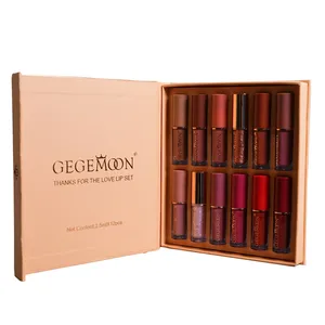پالت رژ لب گگمون مدل Gm شماره 01 بسته 12 عددی