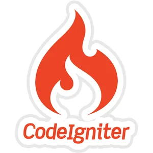 استیکر لپ تاپ طرح codeigniter کد ST344