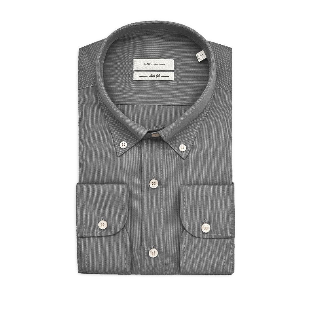 پیراهن آستین بلند مردانه ام کی مدل 1833 - - 4