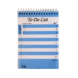 دفترچه یادداشت 50 برگ کایرا مدل TO DO LIST طرح راه راه