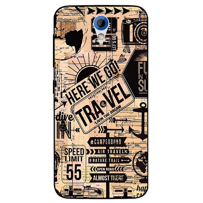 کاور مگافون طرح مسافرت مدل 8098 مناسب برای گوشی موبایل اچ تی سی Desire 620