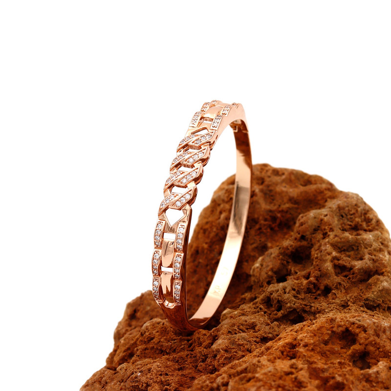 دستبند زنانه ژوپینگ مدل النگویی کد TBB-20