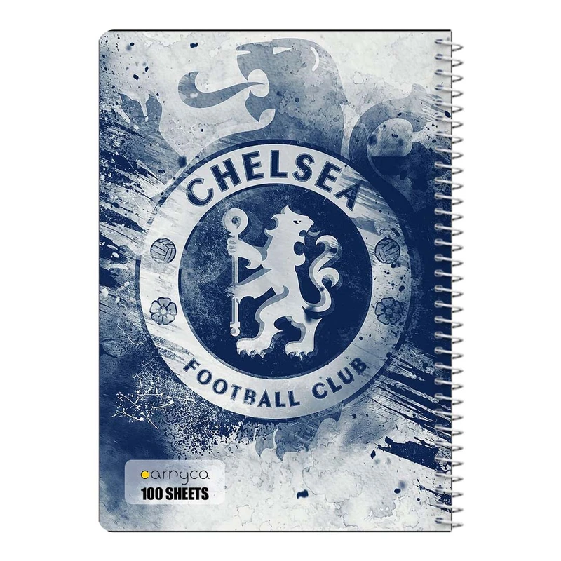 دفتر شطرنجی 100 برگ سیمی کارنیکا طرح چلسی Chelsea کد 18836