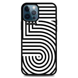 AKAM AMC-WA12PROMAX-ALPHAZEBRABET-32 Cover For Apple iPhone 12 Pro Max