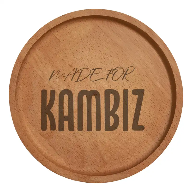 بشقاب چوبی مدل کامبیز