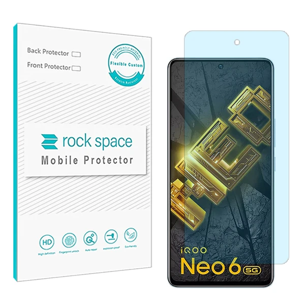 محافظ صفحه نمایش آنتی بلو راک اسپیس کد BLU مناسب برای گوشی موبایل ویوو iQOO Neo 6
